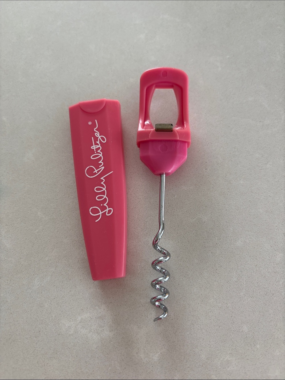 Lilly Pulitzer wine opener